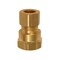 Everflow 3/8" O.D. COMP x FIP Adapter Pipe Fitting; Lead Free Brass C66-38-NL - alternate 1